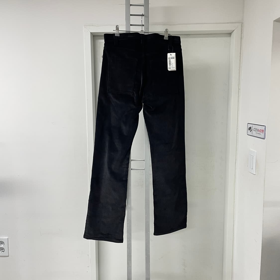 미스터포터 코듀로이 팬츠 블랙 새상품 32 상품이미지4