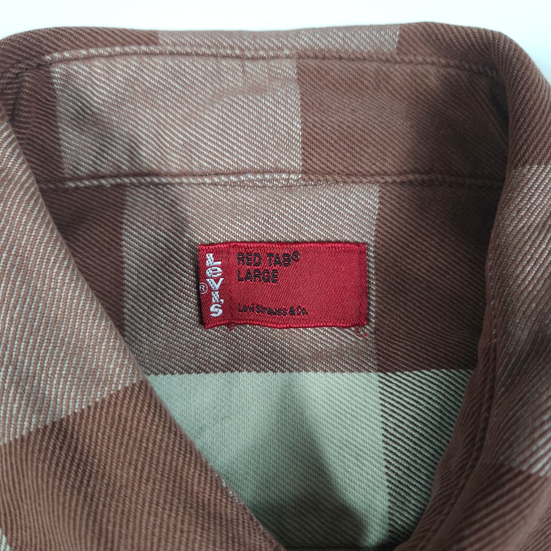 리바이스 체크 셔츠 상품이미지3