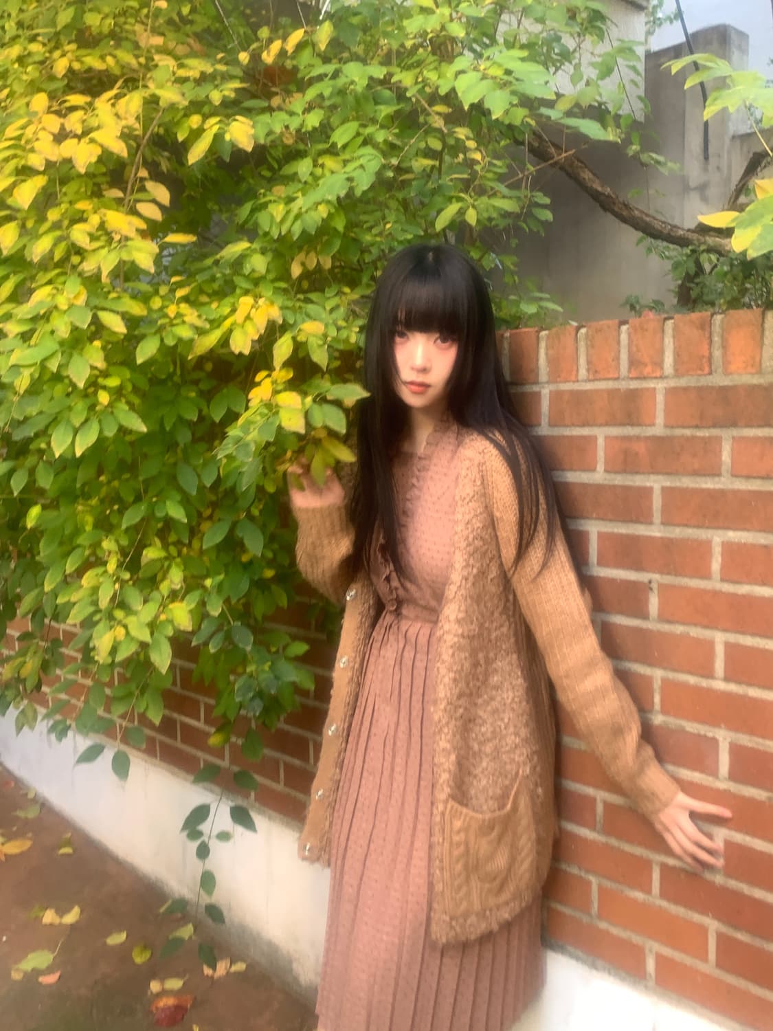 Pompom Soft Pocket Knit Cardigan 상품이미지9