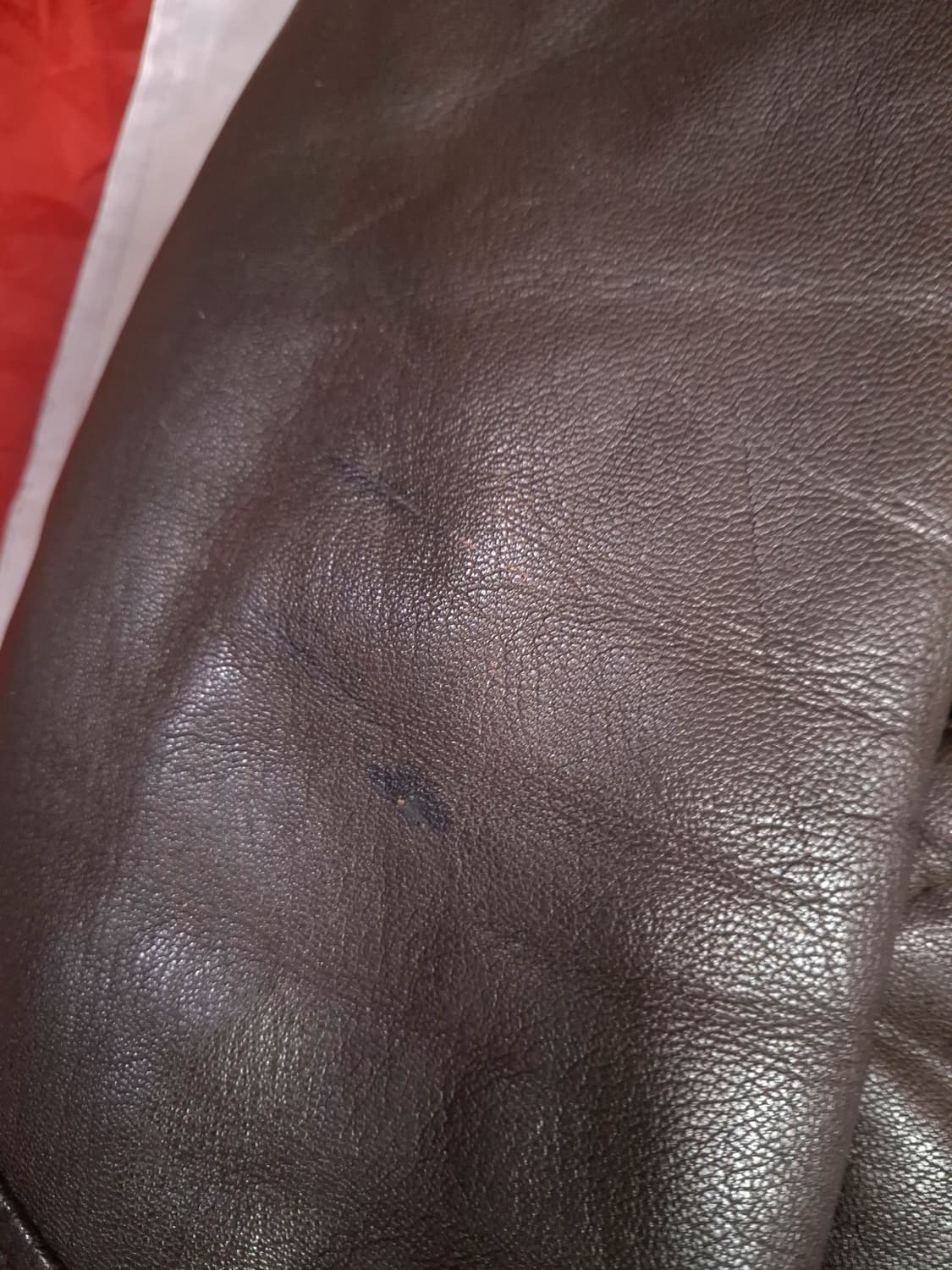 오리지날 70's Sears 레더샵 리얼레더 무스탕 상품이미지4