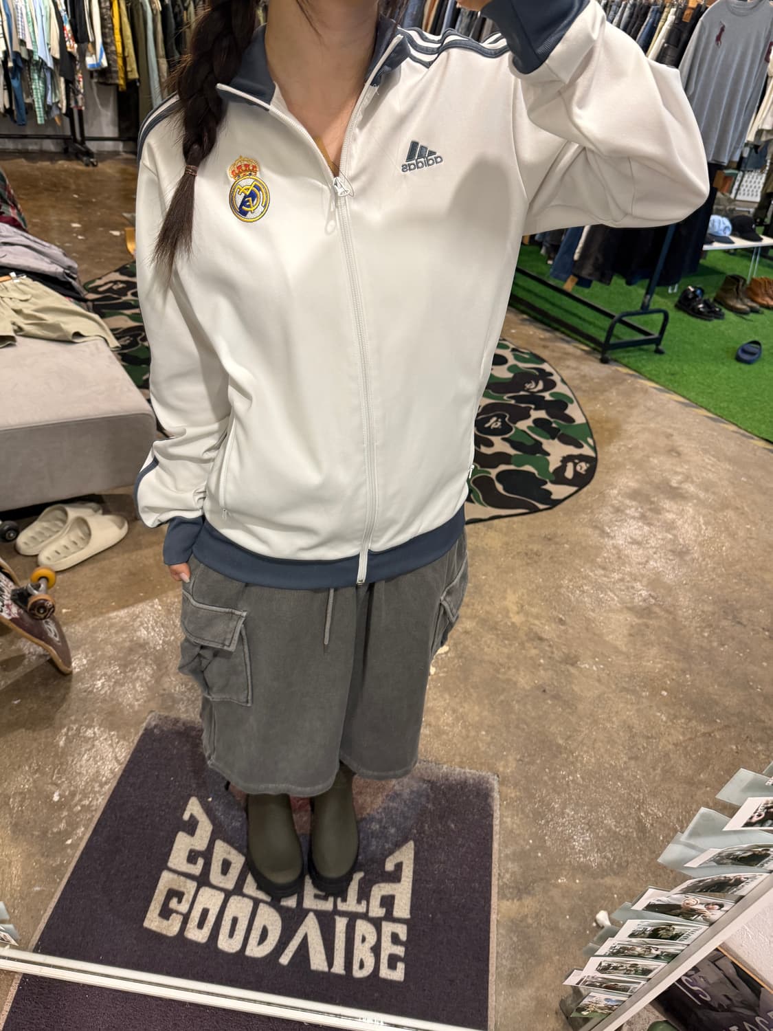 아디다스 레알마드리드 트랙탑 상품이미지3