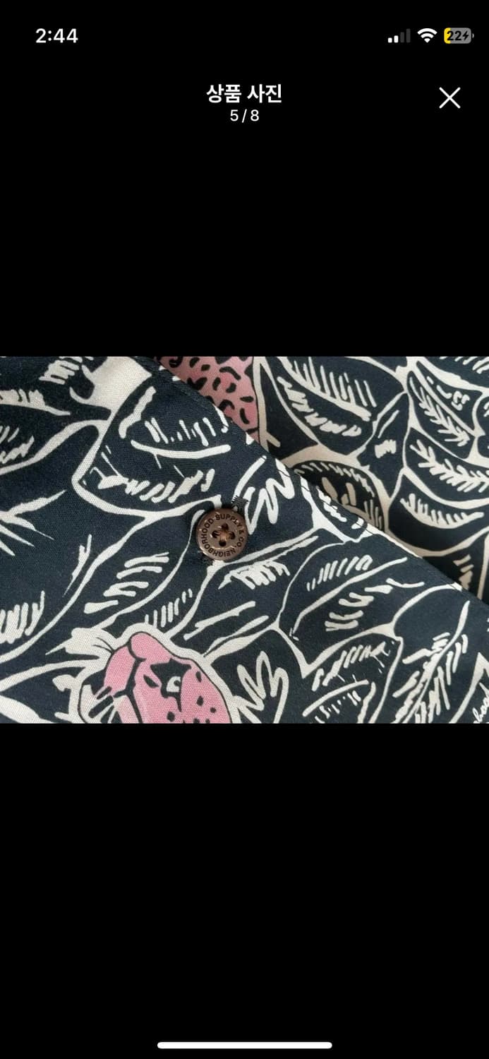 네이버후드 셔츠 L 상품이미지5