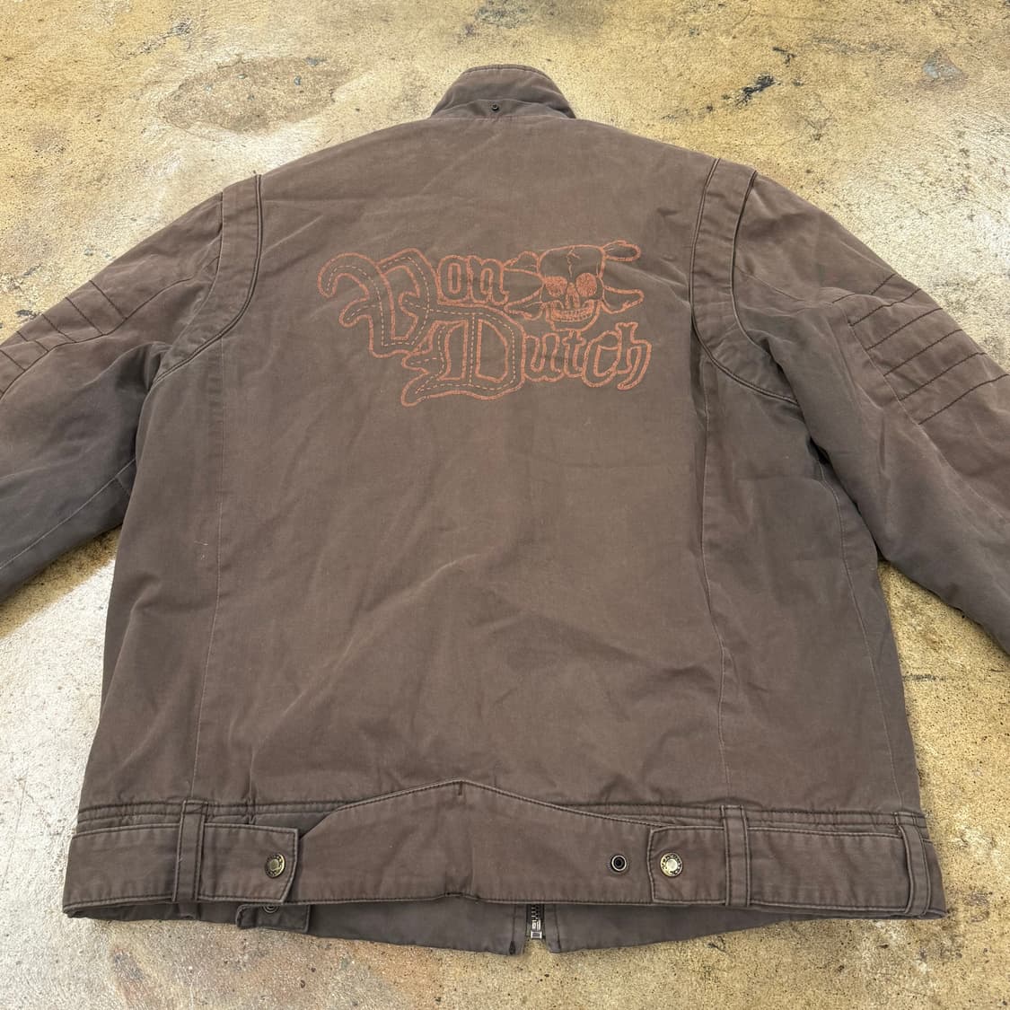 본더치 초코 빈티지 브라운 자켓 100 상품이미지4