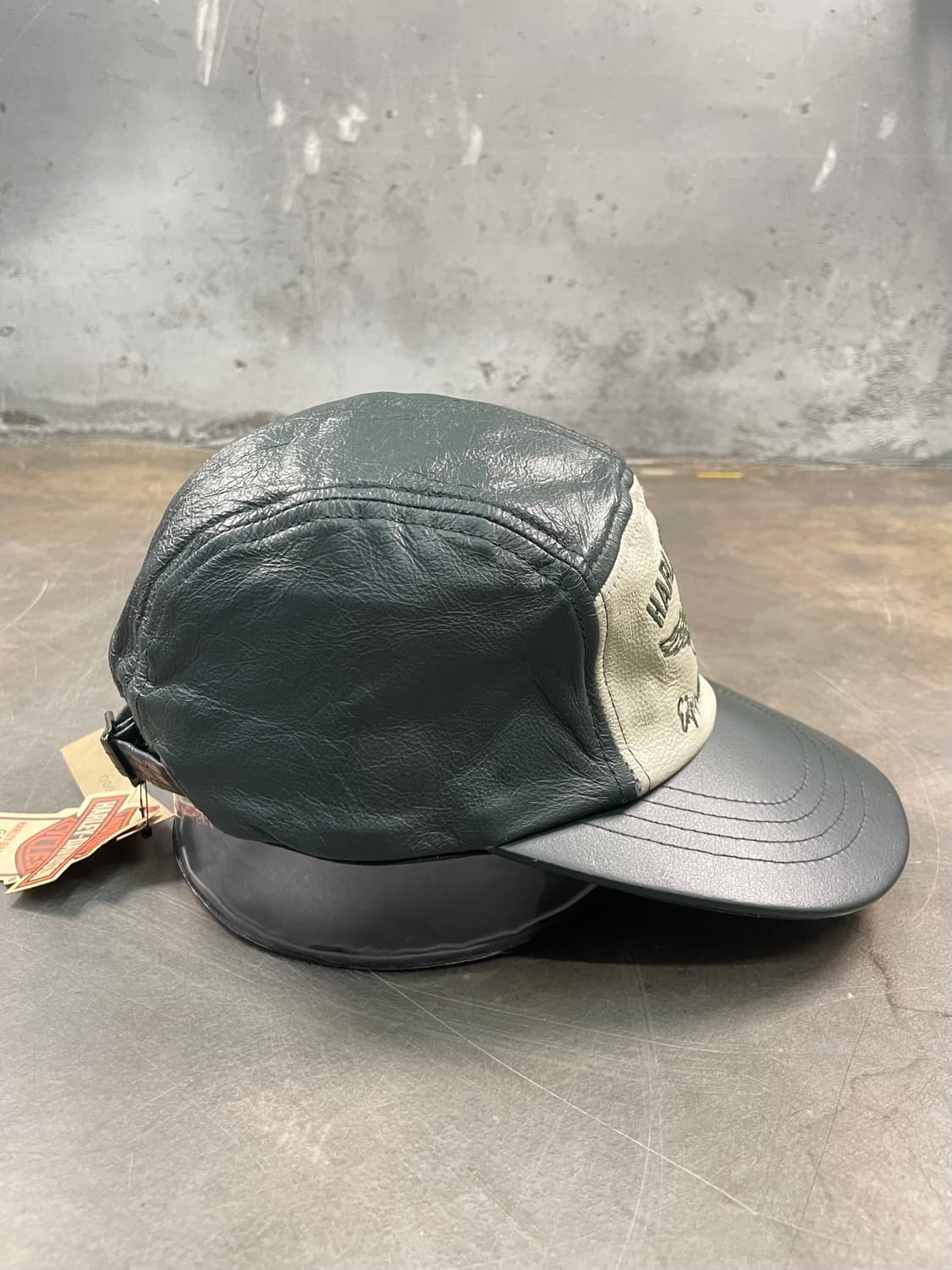 할리데이비슨 데드스탁 카우레더 캠프 캡 상품이미지5