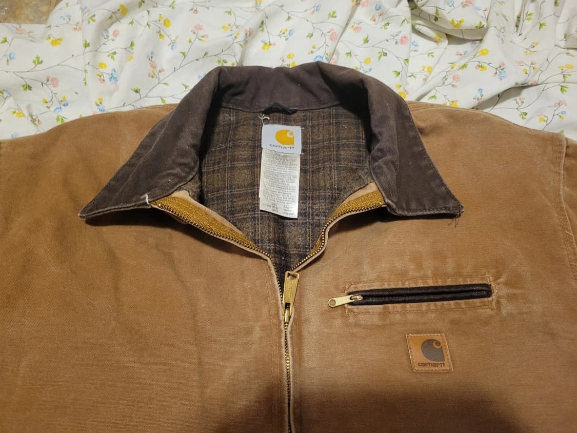 칼하트 J97 디트로이트 블랭킷 자켓 브라운 상품이미지3
