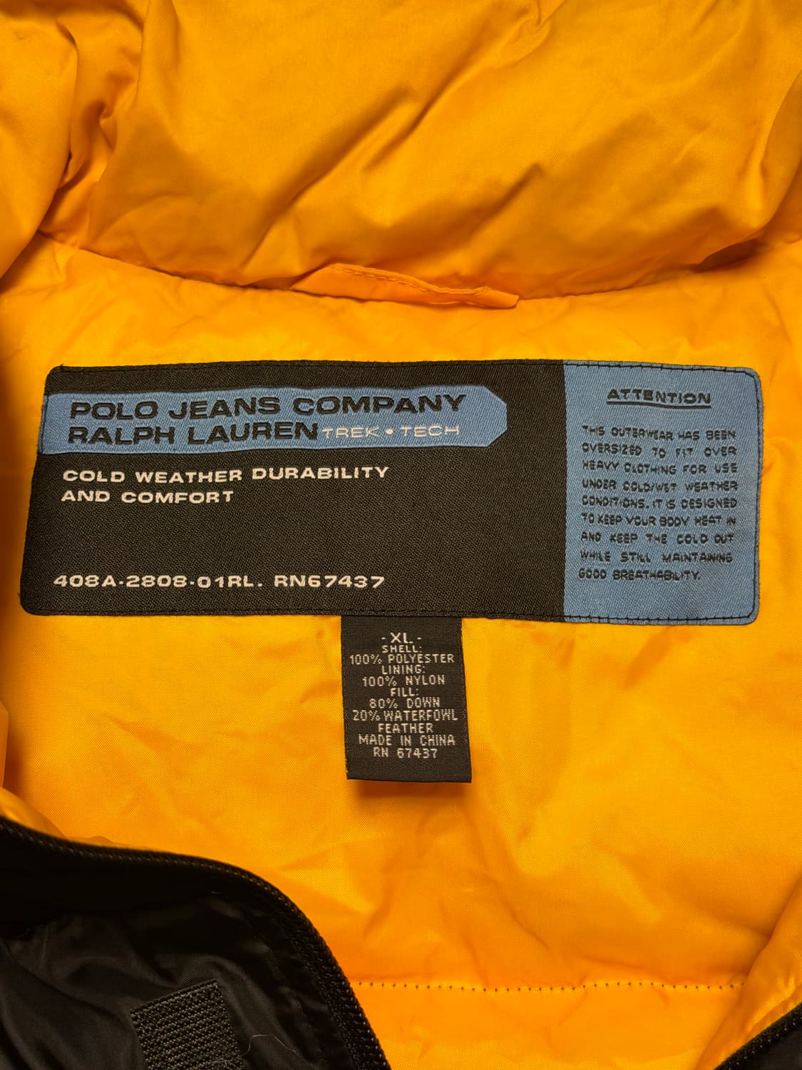 Polo jeans company down jacket  상품이미지5