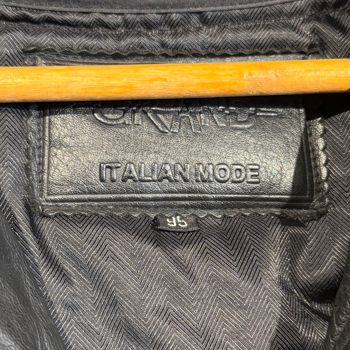 빈티지 헤비 카우레더 헌팅 자켓 L 소가죽 카코트 상품이미지2