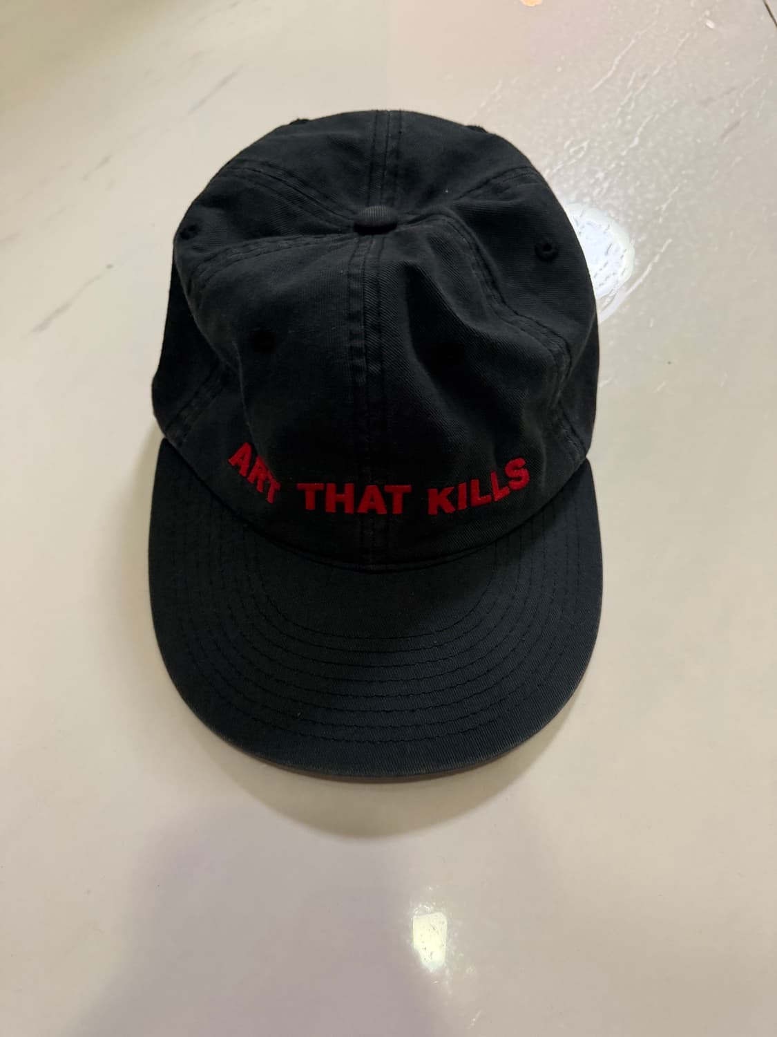 갤러리 디파트먼트 ART THAT KILLS 블랙 볼캡 상품이미지1