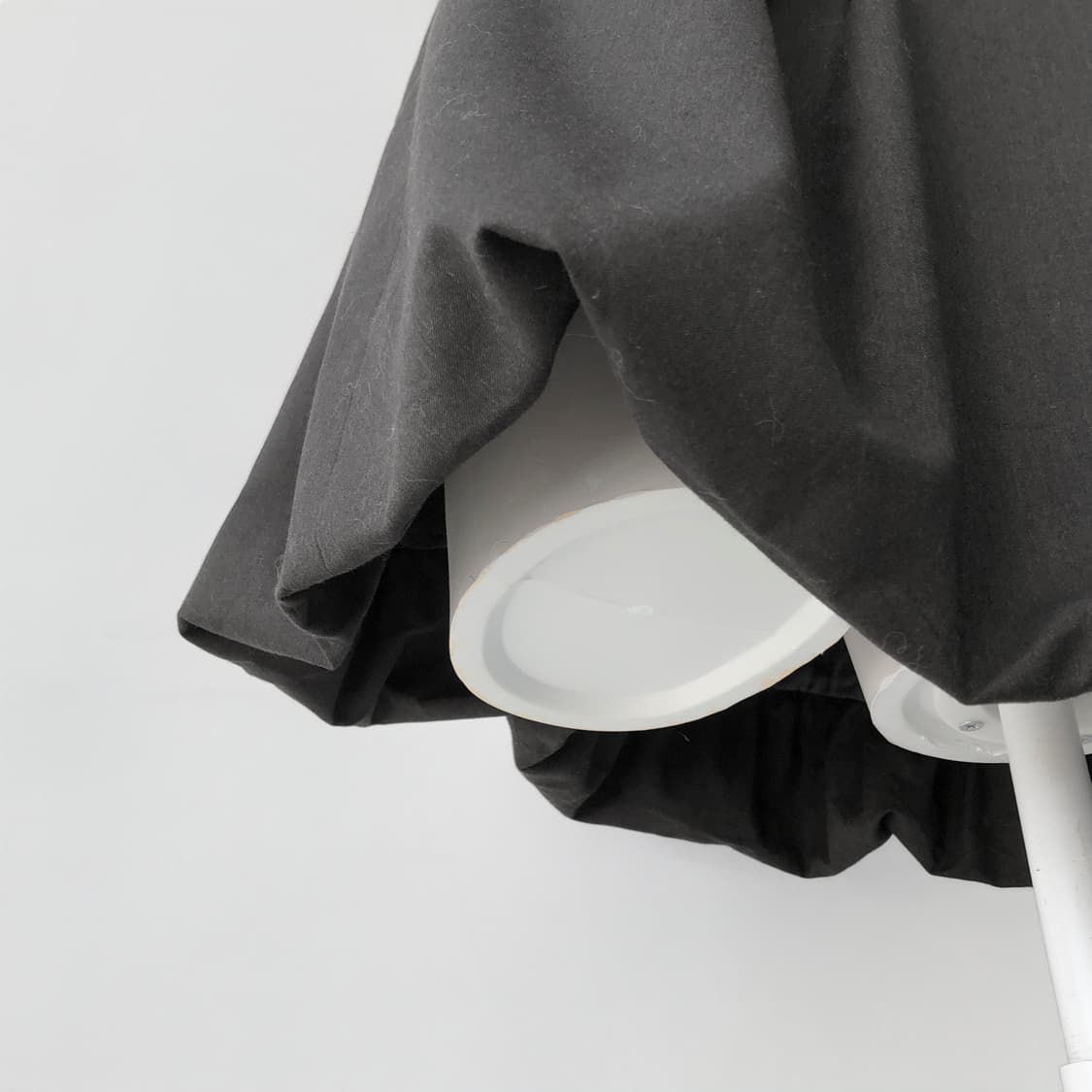 초콜릿 브라운 펌킨 미디 스커트 상품이미지2