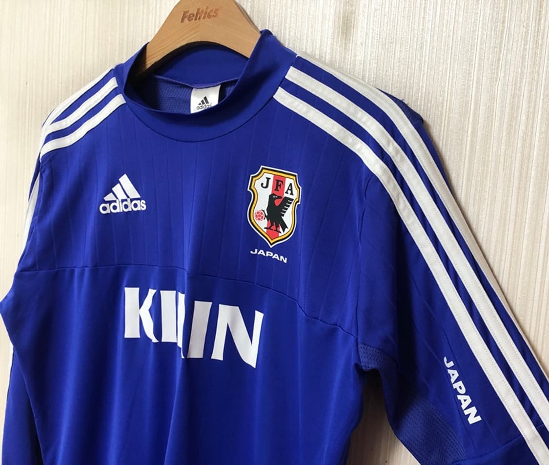 아디다스 14-15 일본축구국대 트레이닝 긴팔져지 L 상품이미지6