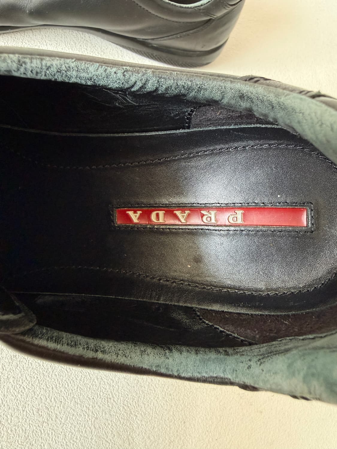 [UK9]프라다(PRADA) 스포츠 레더 스니커즈 상품이미지8