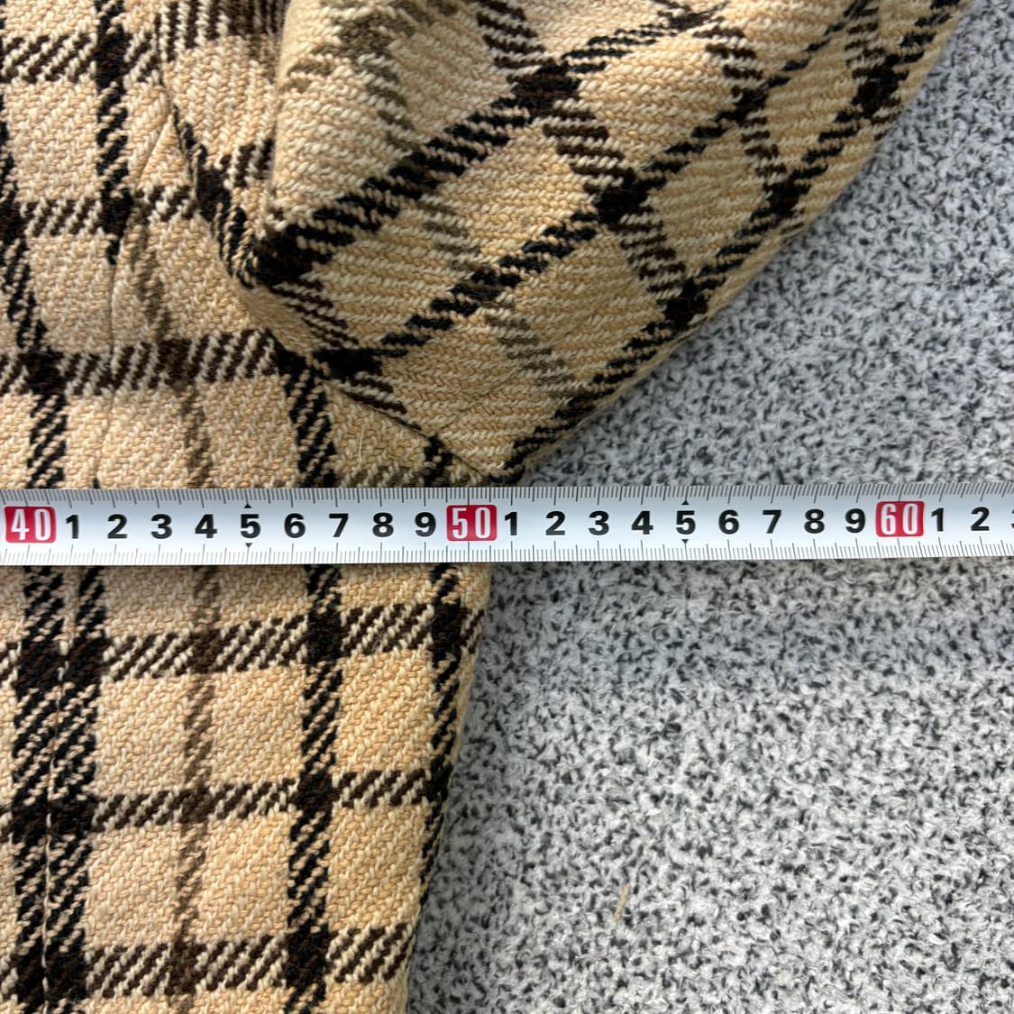 실측 닥스 골프 체크 자켓 0316J 상품이미지5