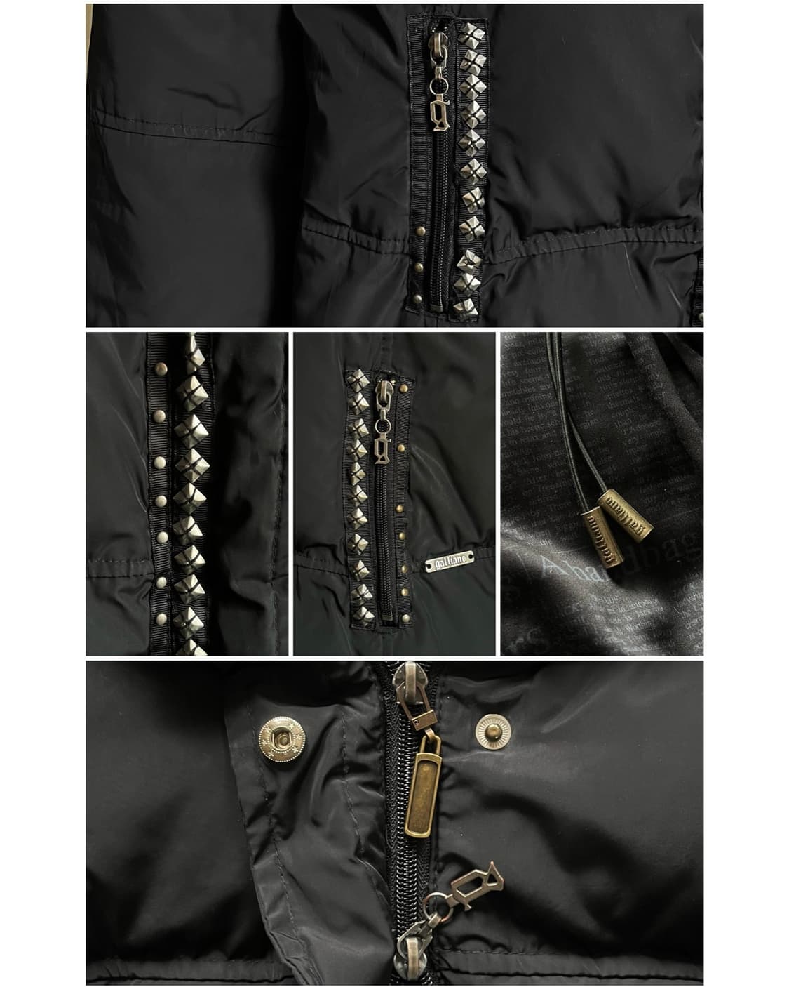 2000s John Galliano Studs Long Padding 상품이미지7