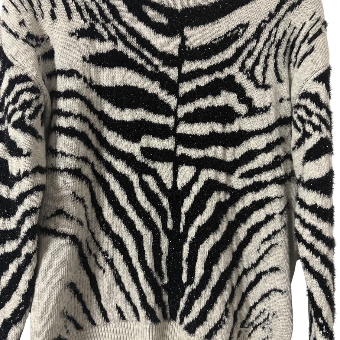 DIESEL 디젤 지브라 펄 니트 S 상품이미지7