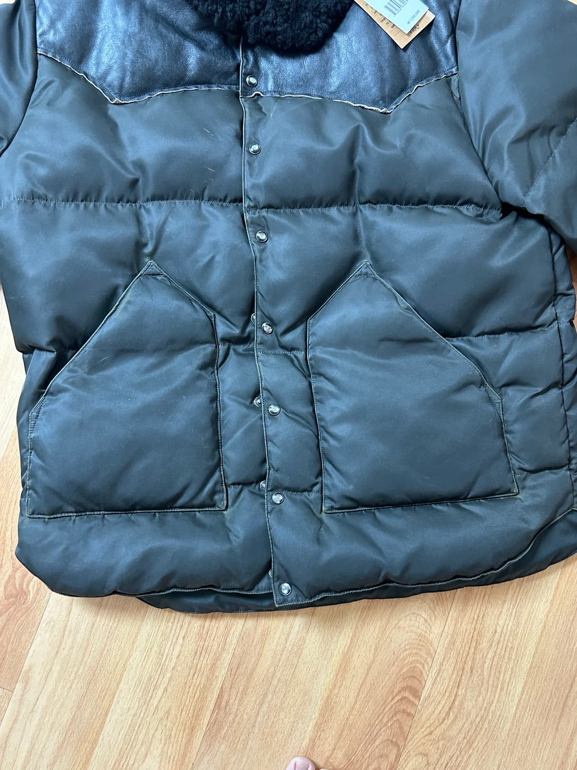 rrl 레더요크패딩 상품이미지5