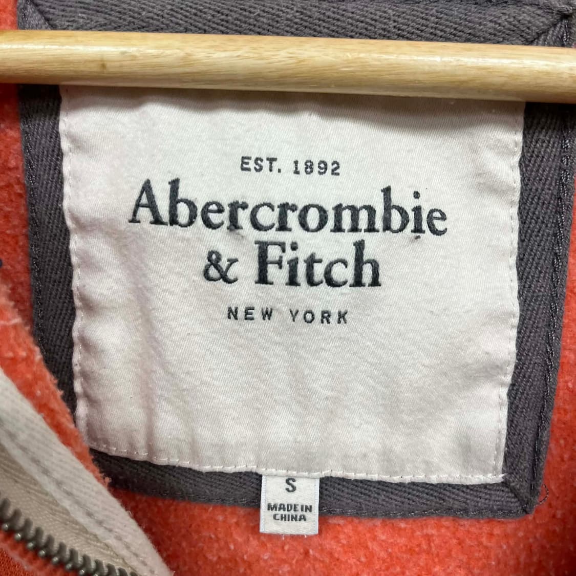 아베크롬비 y2k 여리핏 대대장 작사 후드집업 희귀져지(S) 상품이미지7