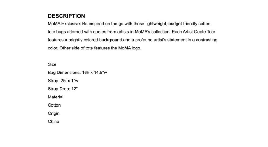 Moma 에코백 상품이미지4