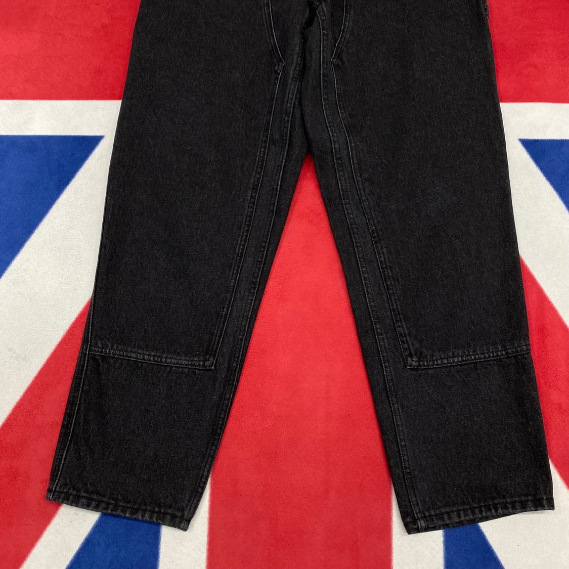 아웃스탠딩 더블니 흑청데님팬츠 30 상품이미지3