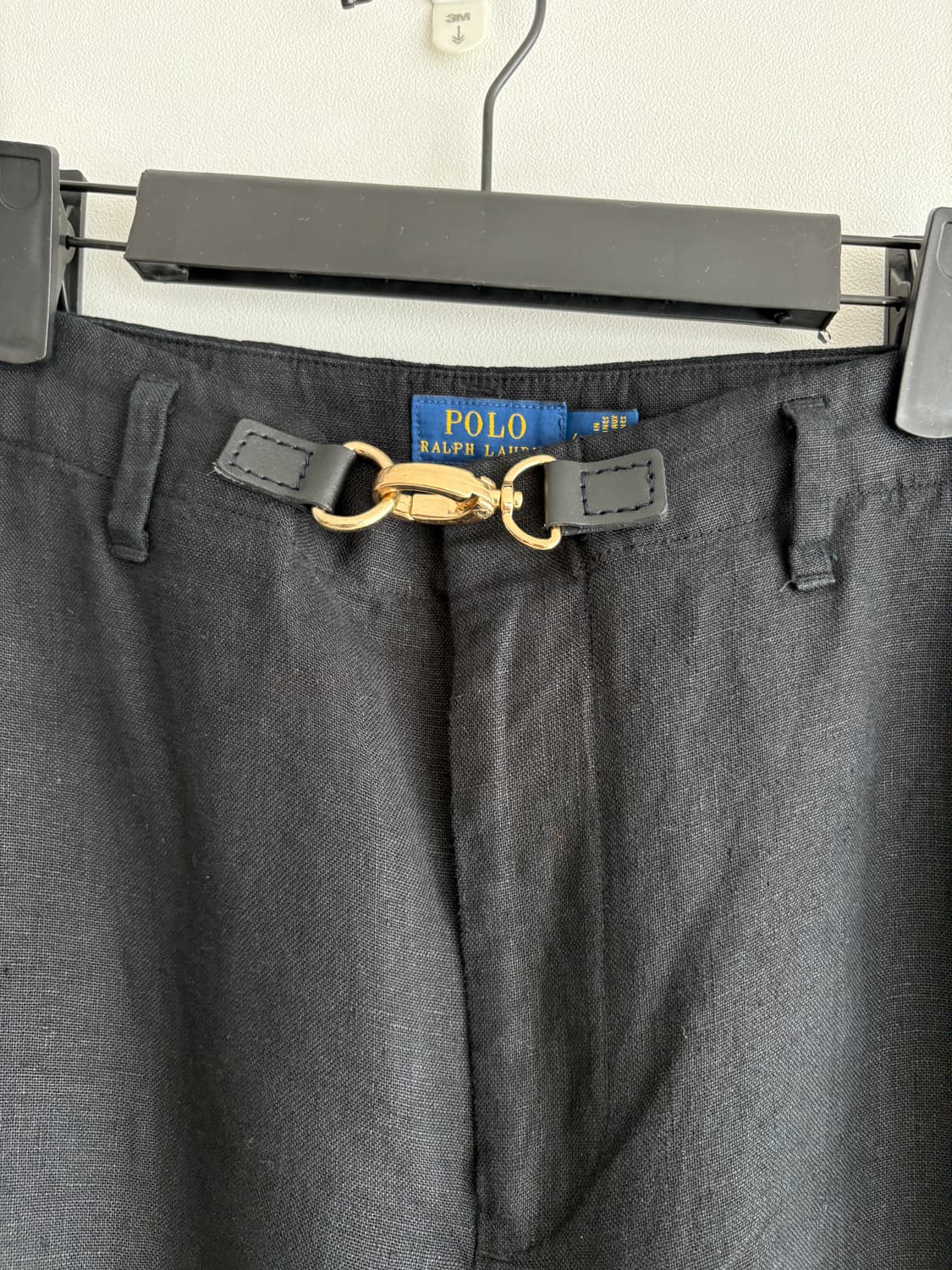 폴로 랄프로렌 골드 버클 린넨 팬츠 4 상품이미지3
