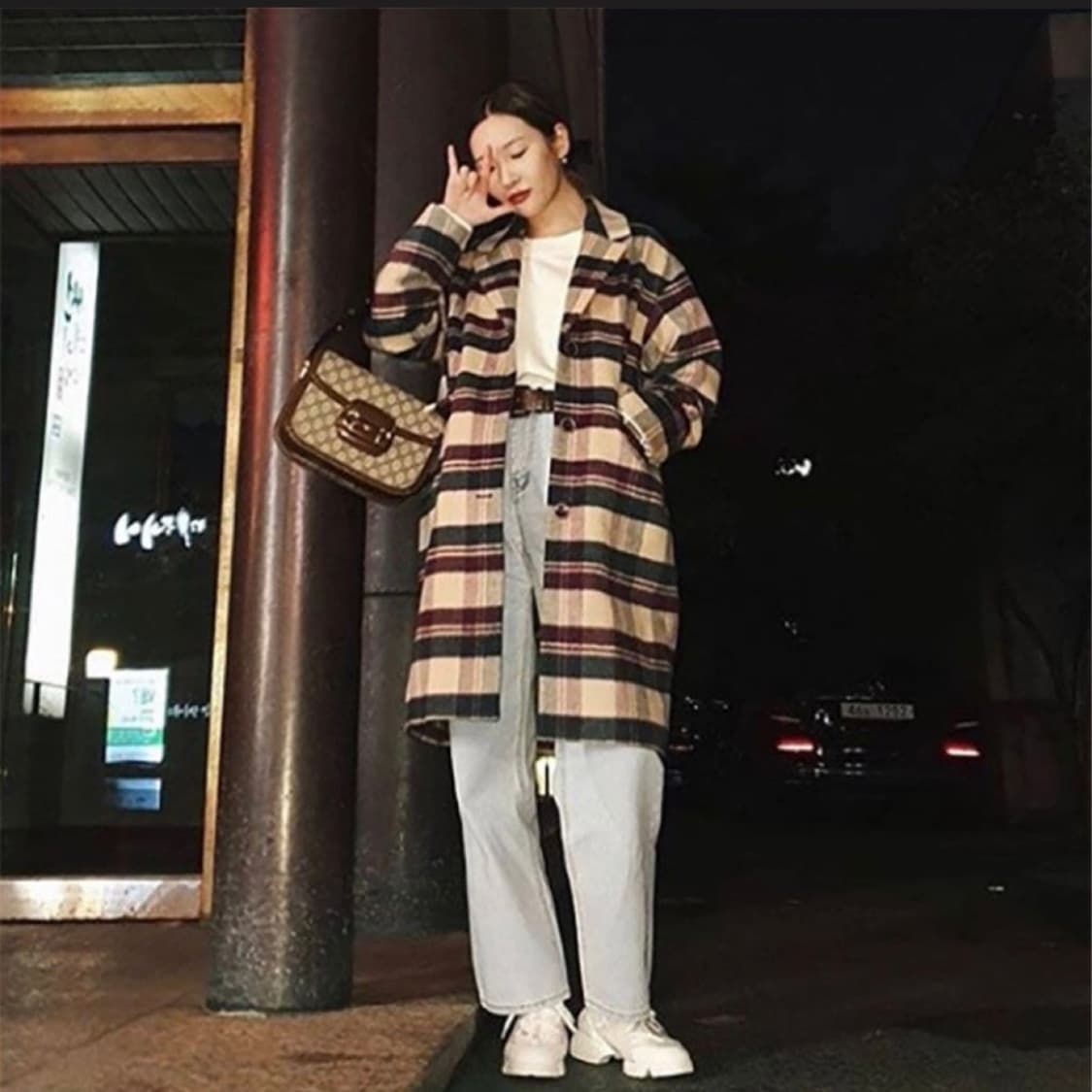 Thursday Island retro check coat 상품이미지5