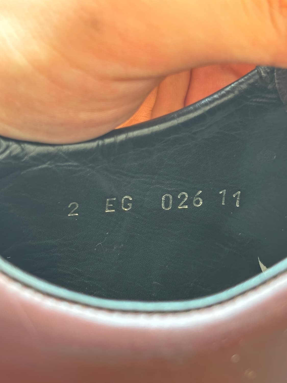 90s-00s Vintage Prada Archive Derby UK11 상품이미지8