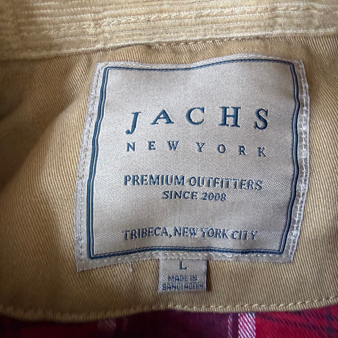 L 잭스 뉴욕 캔버스 자켓 0320T 상품이미지3