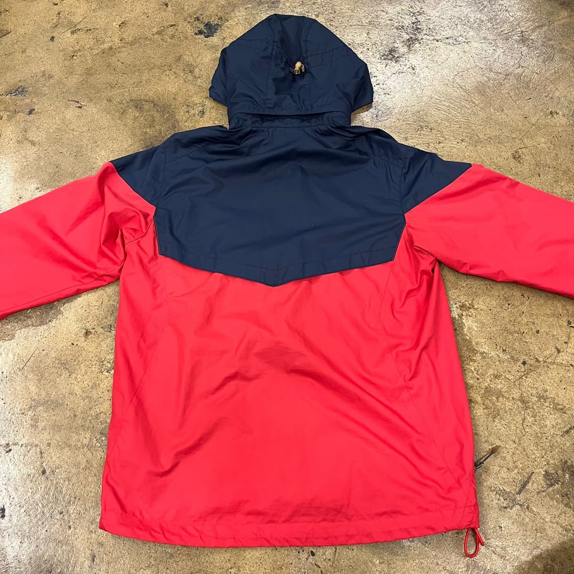 [정품/S,95] 나이키 ACG 후드 바람막이 레드네이비 b14 상품이미지4