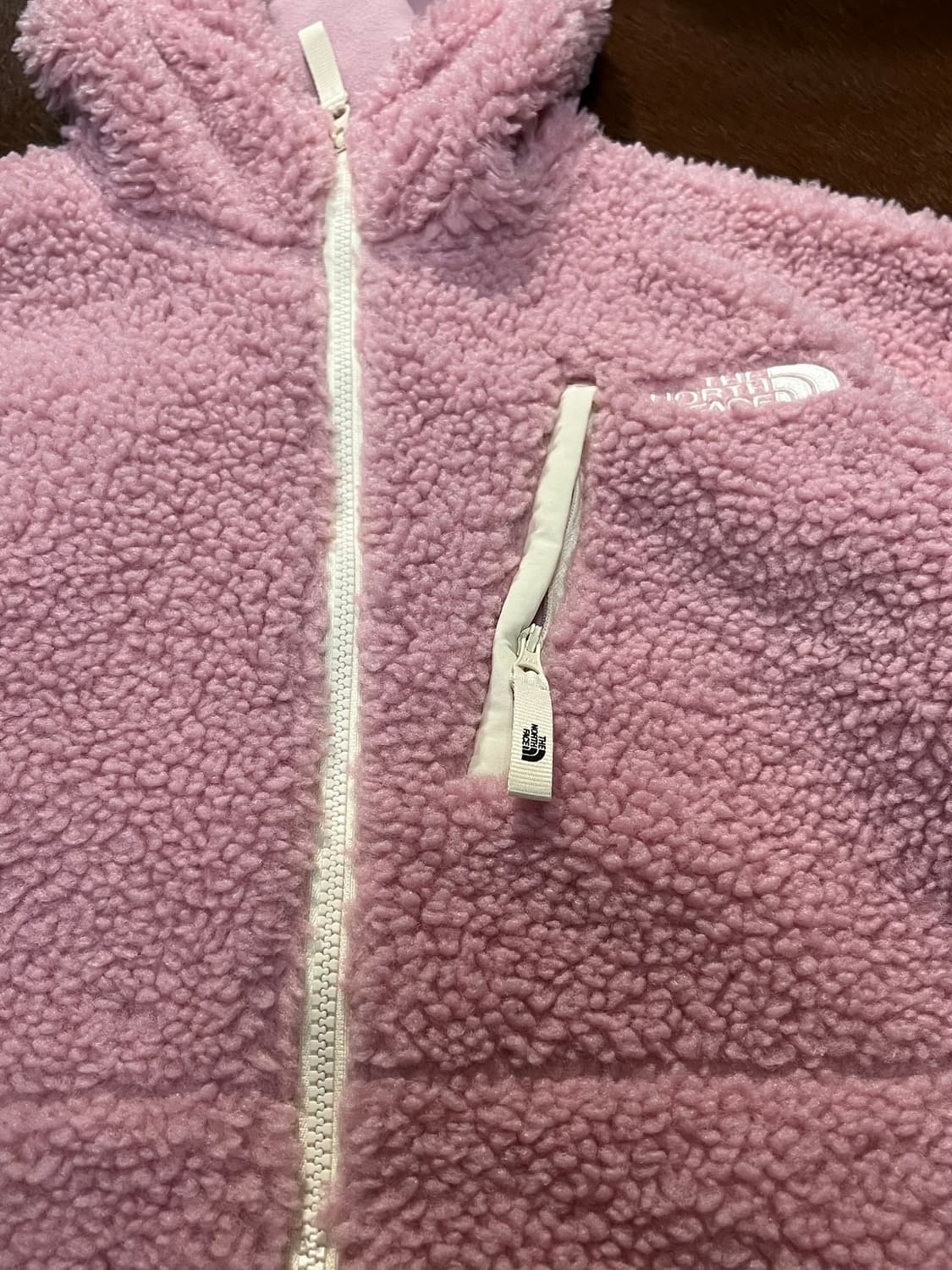 노스페이스 핑크 리모 플리스 자켓 상품이미지5