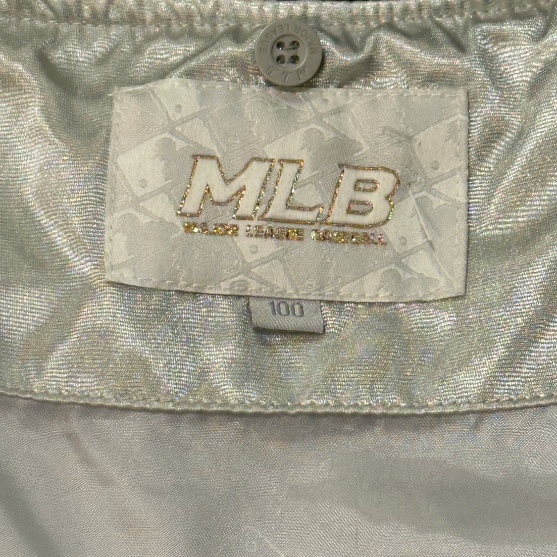 MLB (2006) 뉴욕 양키스 새틴 바시티 자켓 (L-XL) 상품이미지7