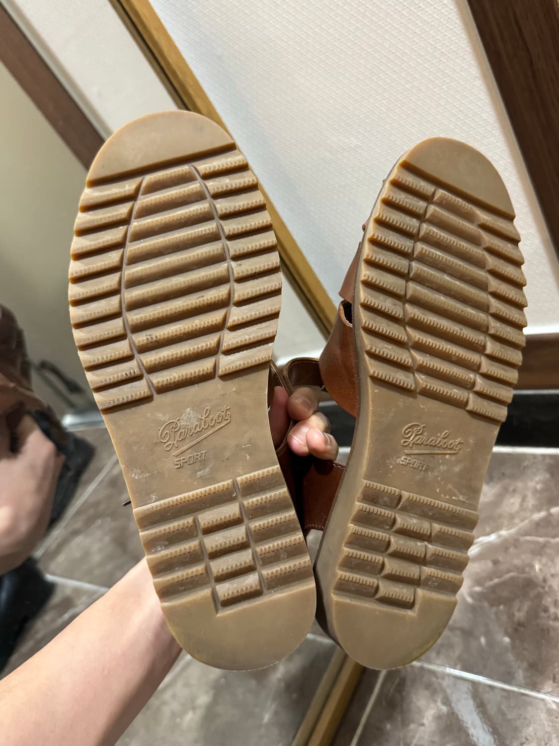 파라부트 퍼시픽 샌들 브라운 40 상품이미지3