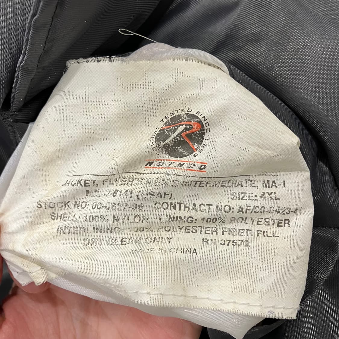 305 로스코 항공점퍼 ma1 건메탈그레이 상품이미지2