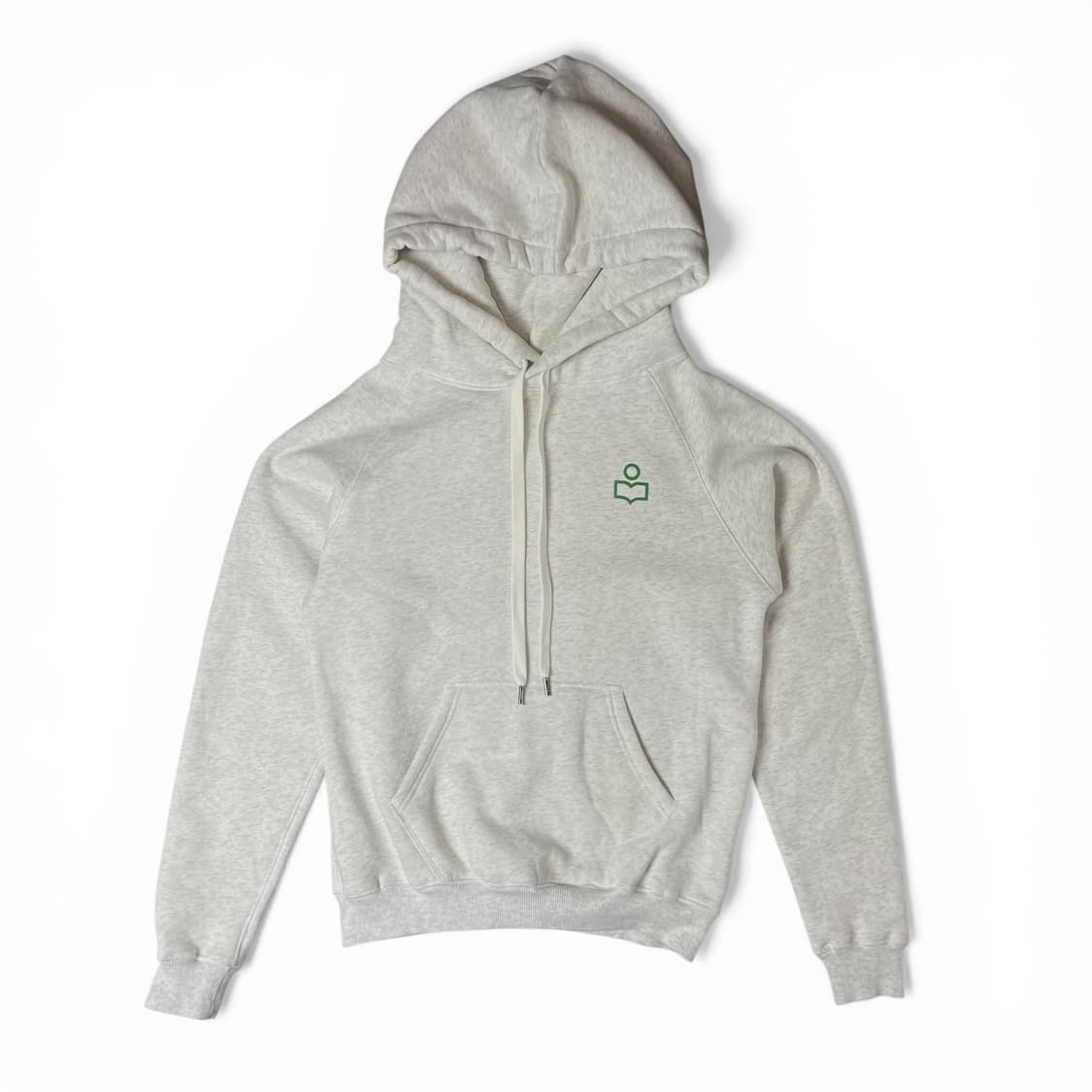 이자벨마랑 에뚜왈 멜란지 화이트 로고 기모 후드티 36 상품이미지1