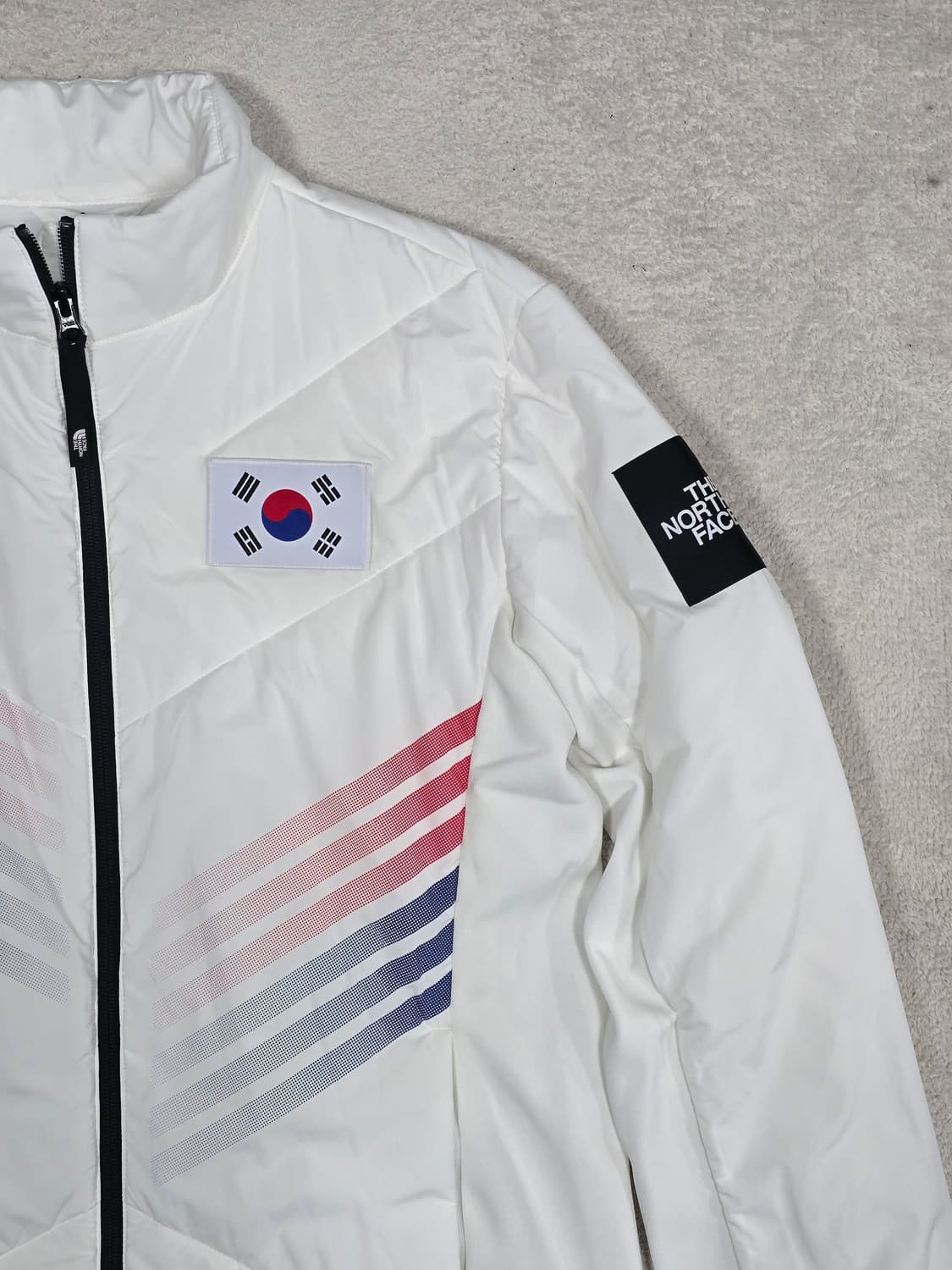 노스페이스 팀코리아 V 경량패딩 자켓 화이트 새상품 100 상품이미지5