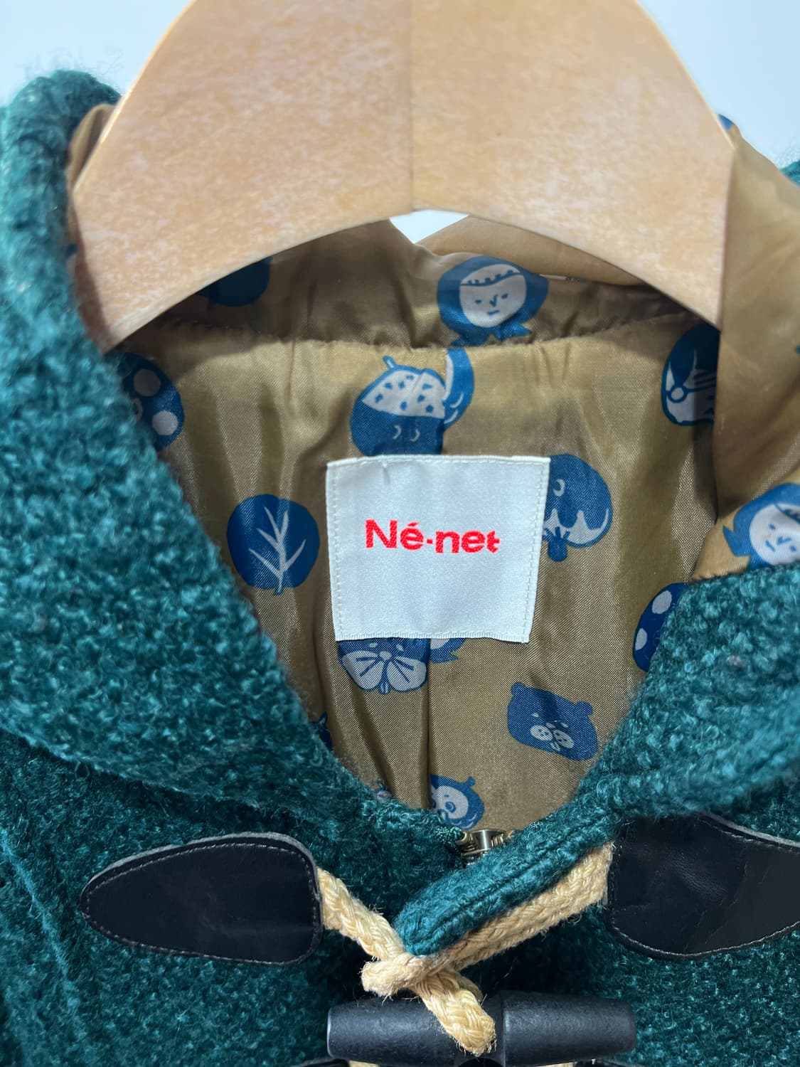 Ne-net 2way zip up duffle coat 상품이미지6