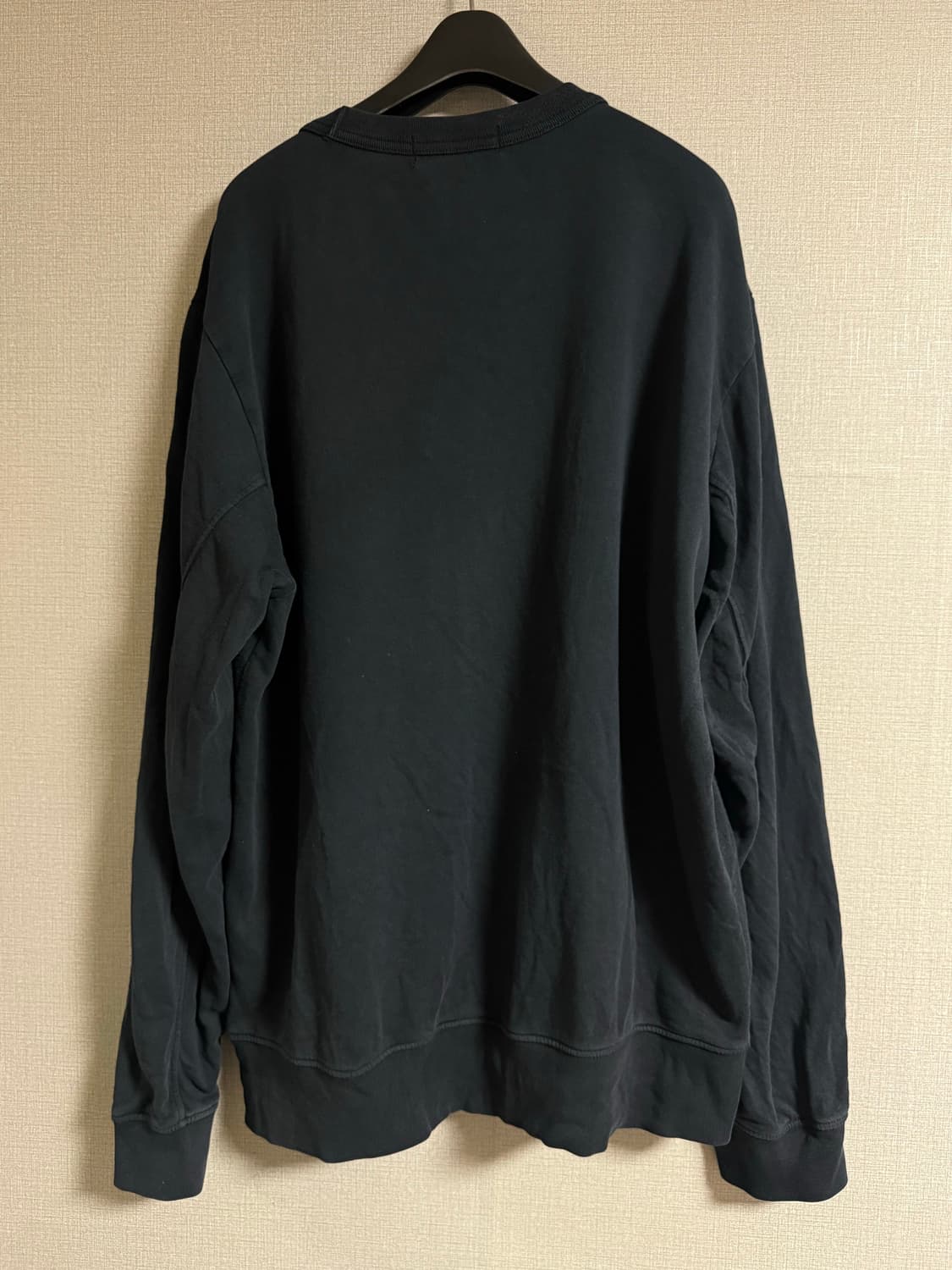 착샷O 스톤아일랜드(Stone Island) 로고 패치 맨투맨 XL 정품 상품이미지2