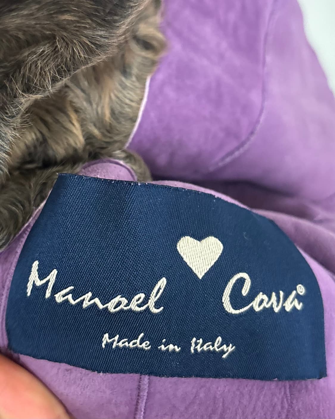 마노엘 코바 퍼 카라 자켓 상품이미지7