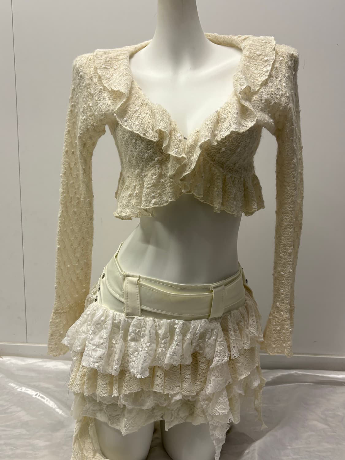 Cecle Mcbee 크롭 가디건 상품이미지1