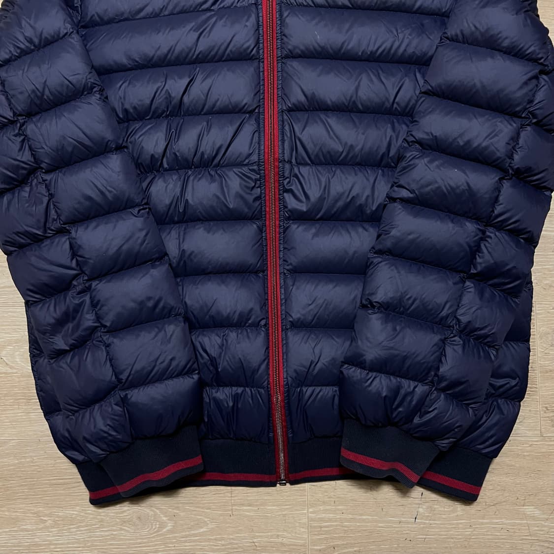 세인트 제임스 골프웨어 덕다운 경량패딩 점퍼 [네이비] L/100 상품이미지3