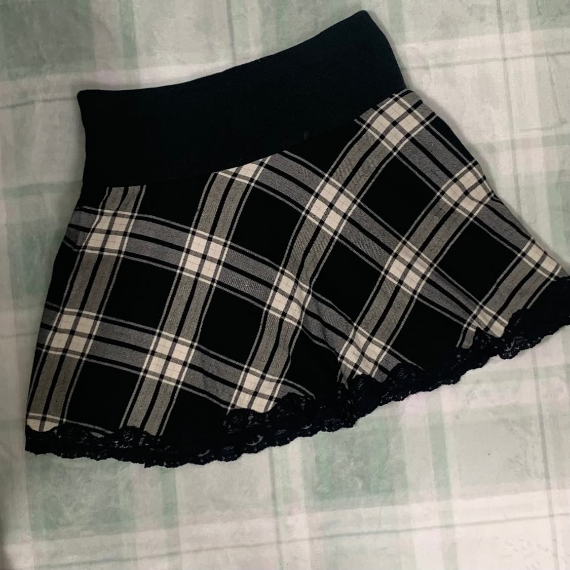 빈티지 데일리 펑크 블랙 후드퍼 자켓 코디세트 상품이미지7