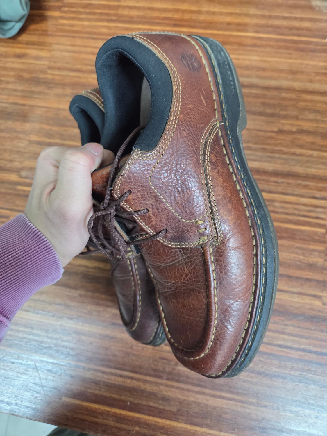 빈티지 스트리트카스 천연가죽 컴포트화 270 상품이미지7