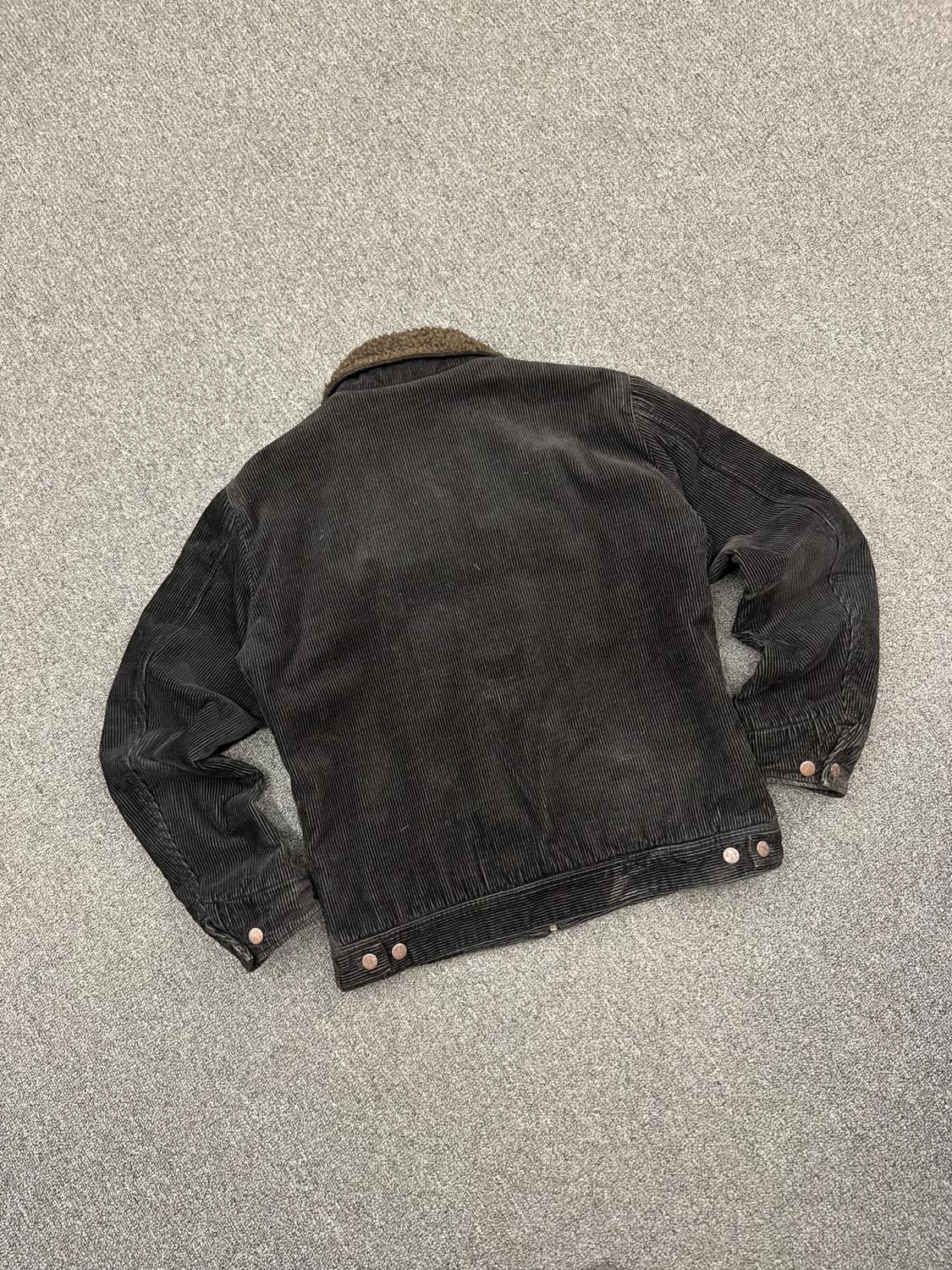 L)스미스 아메리칸 빈티지 블랙 코듀로이 쉐르파 자켓 상품이미지4