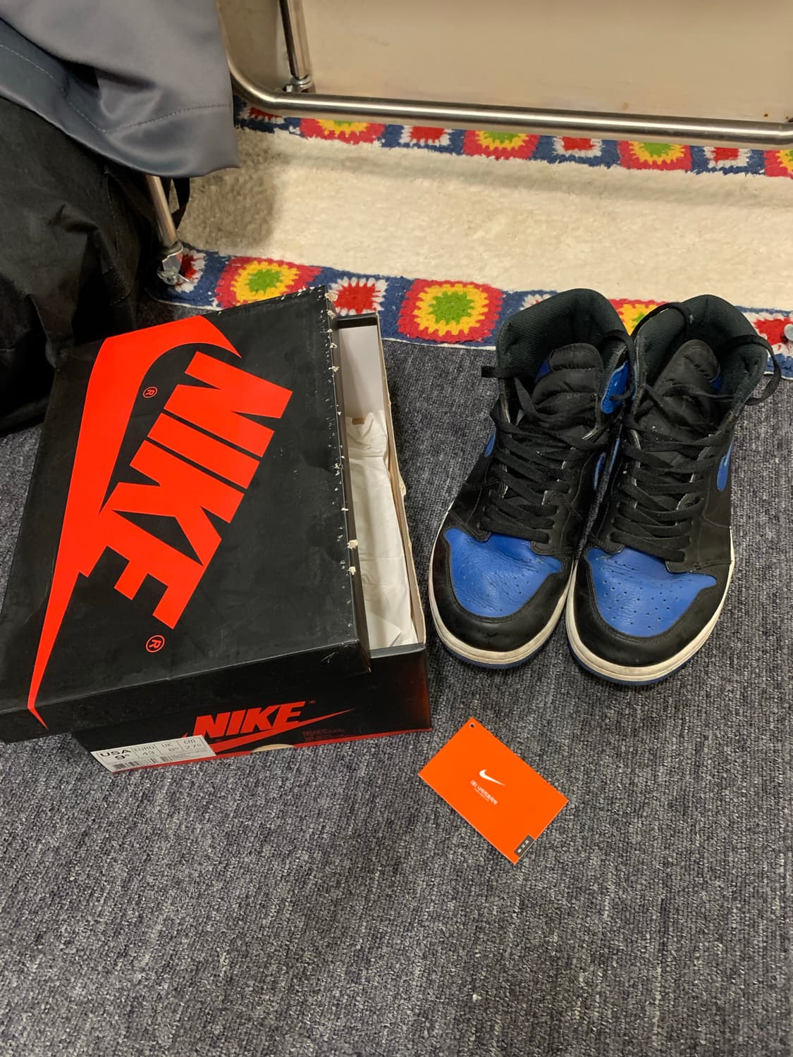 조던1 og 로얄블루 275 상품이미지1