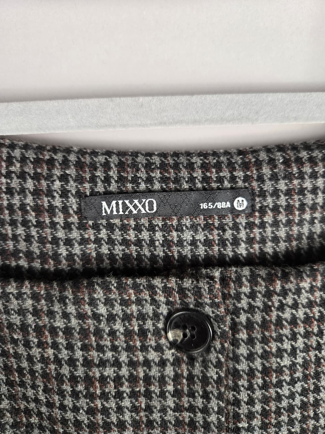 [무료배송]미쏘 M 여성 울 혼방 민소매 체크 미니 플레어 원피스 상품이미지8