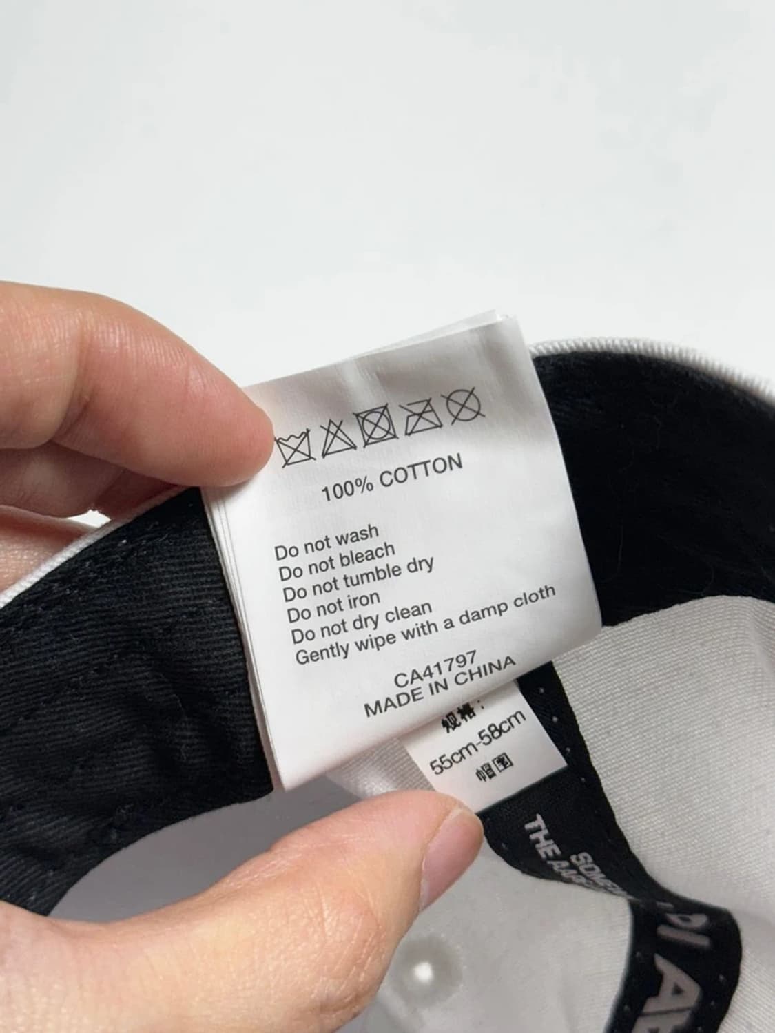 에이프 AAPE 문페이스 시그니처 볼캡 PR2238 상품이미지7