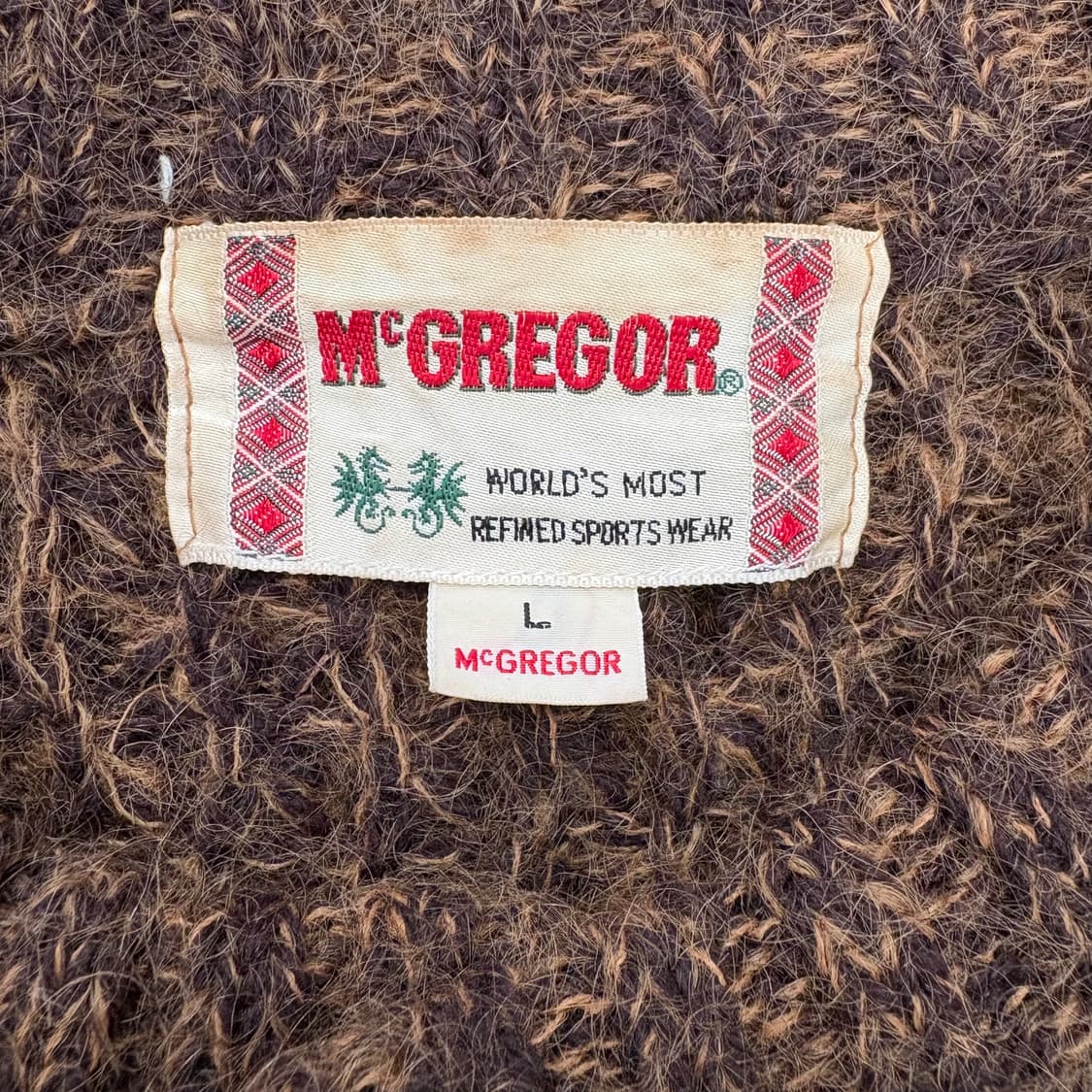 90s Japan 맥그리거 McGREGOR 울 헨리 니트 상품이미지8