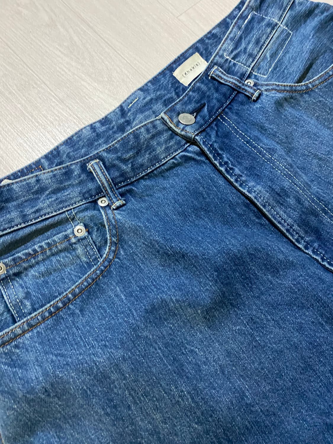 카키스 데님팬츠 상품이미지5