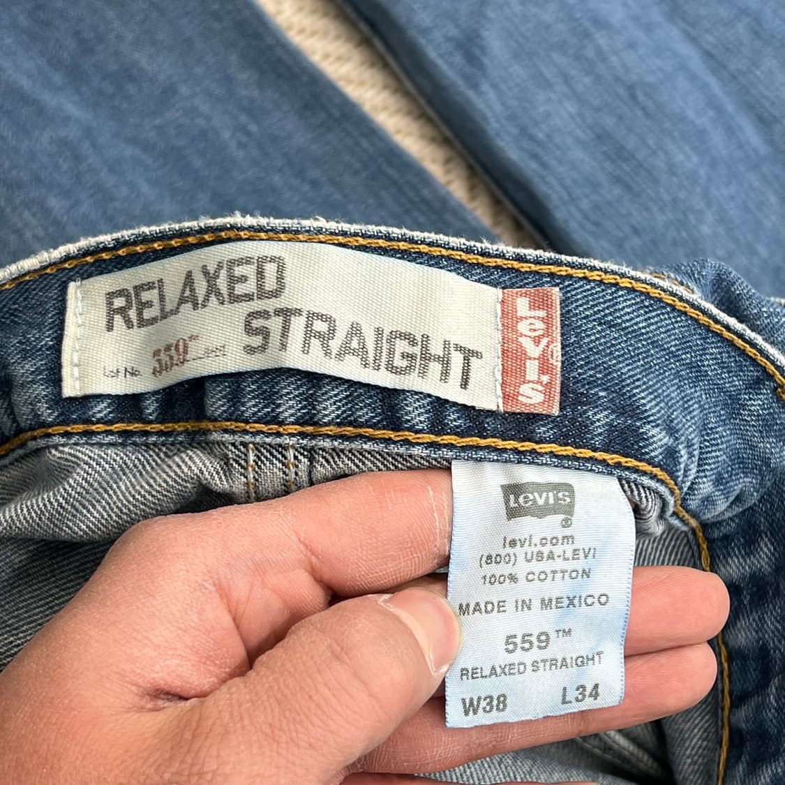 리바이스 559 데님팬츠 r2942 상품이미지6