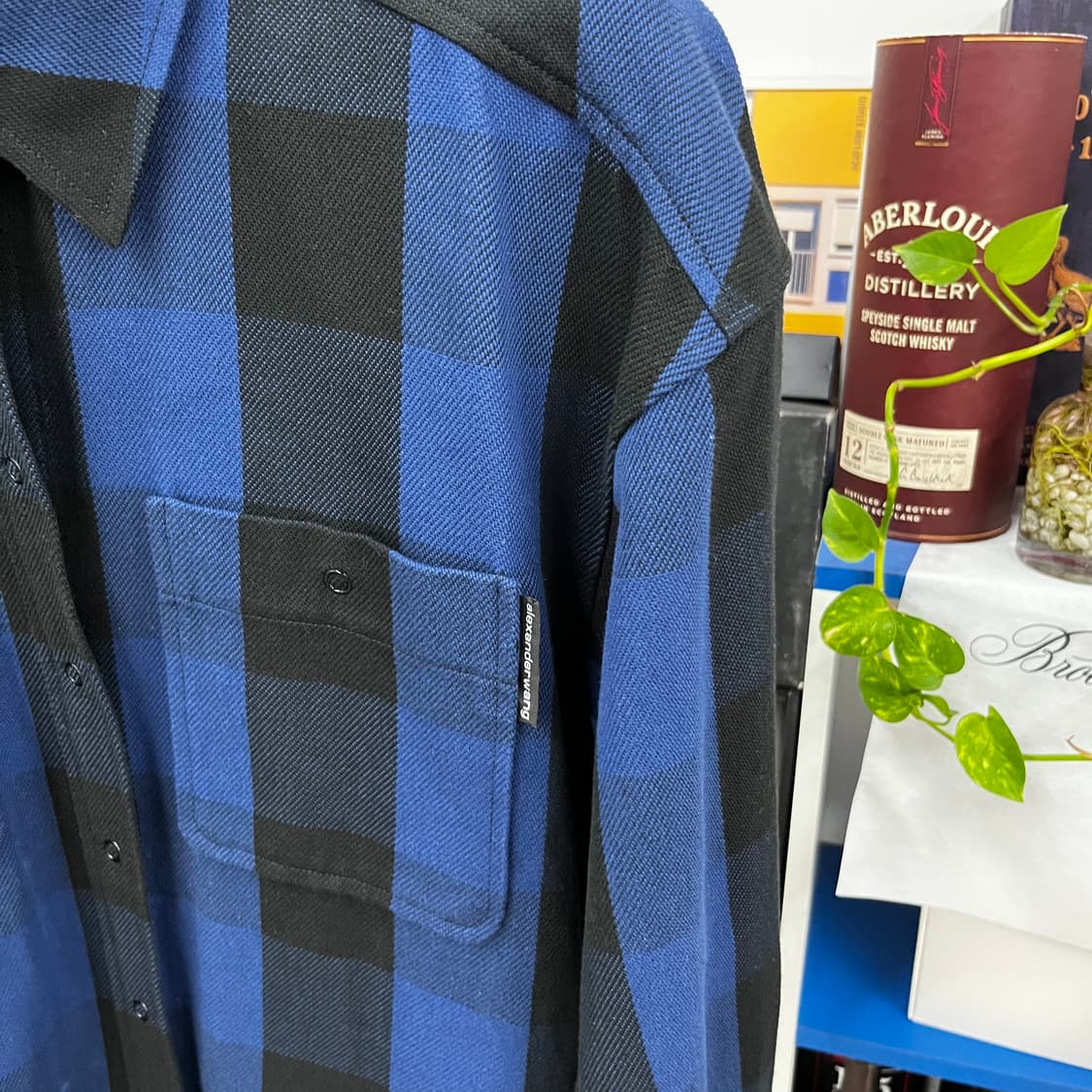 알렉산더왕 우먼 버팔로 체크 셔츠 자켓 XS 상품이미지3