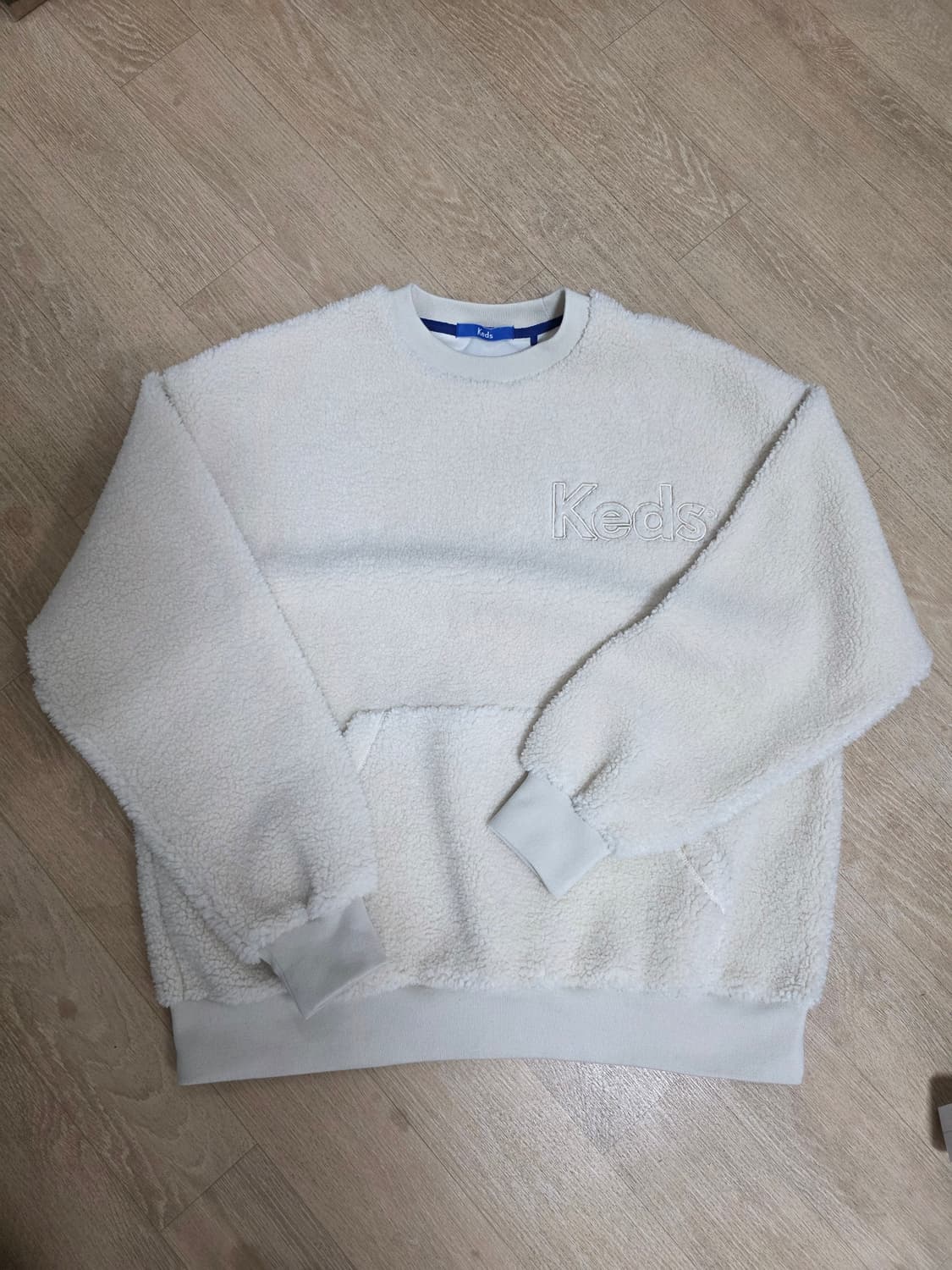 Keds 케즈 루즈핏 후리스 맨투맨 상품이미지1