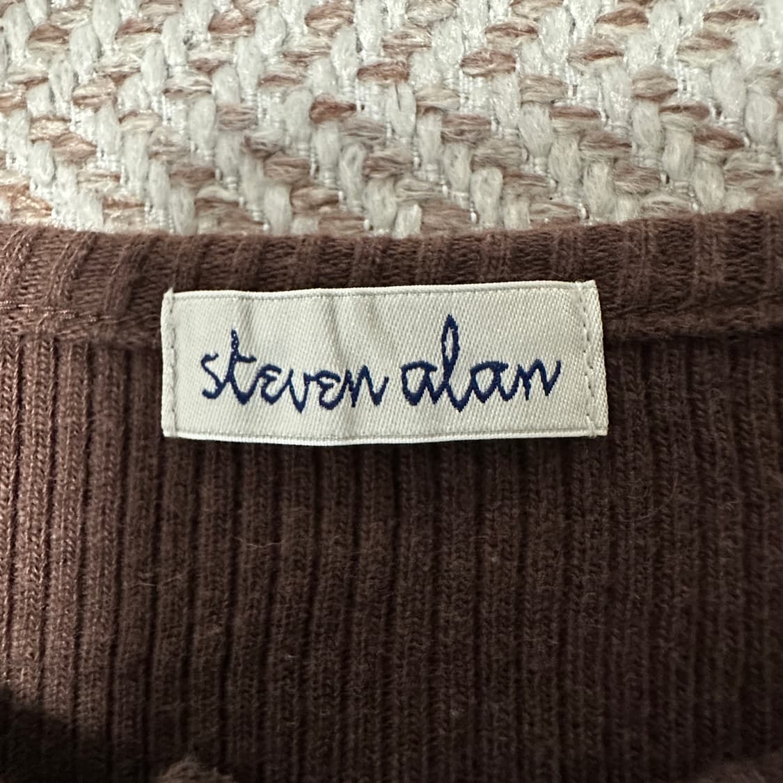 STEVEN ALAN japan made cotton knit 상품이미지3